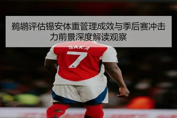 鹈鹕评估锡安体重管理成效与季后赛冲击力前景深度解读观察